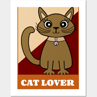 CAT Lover For Cat People Posters and Art